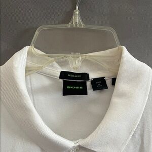 Boss Classic White Polo Shirt